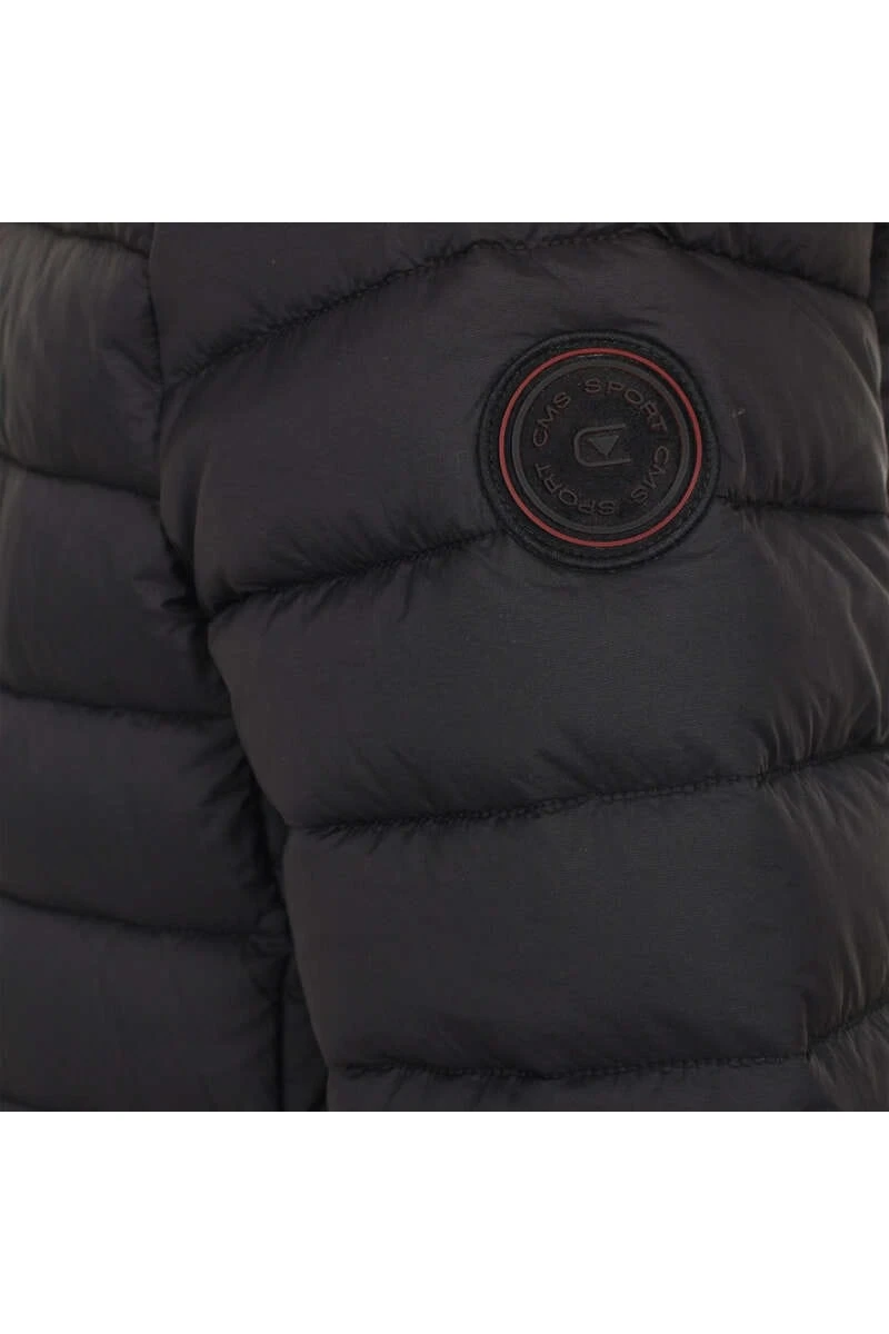 Casa Moda Regular Fit Outdoor Jacke Kapuze Schwarz 3 Casa Moda Regular Fit Outdoor Jacke Kapuze Schwarz – Bild 3