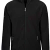 TRIGEMA Comfort Fit Herren Fleecejacke Zip Schwarz