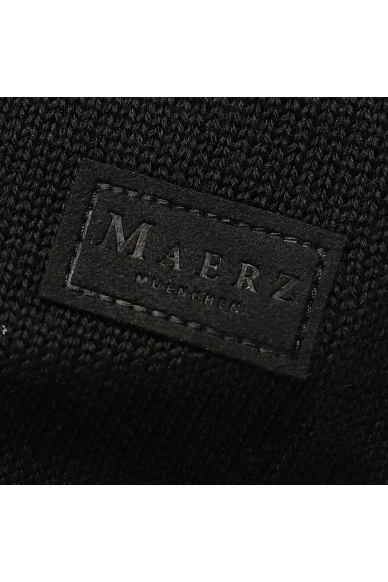 MAERZ Superwash Classic Fit CardiganKnopfleiste Schwarz 3 MAERZ Superwash Classic Fit CardiganKnopfleiste Schwarz – Bild 3