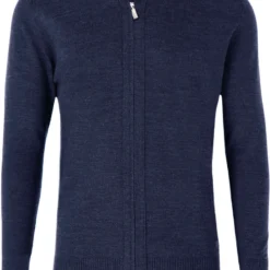 MAERZ Classic Fit CardiganZip Blau