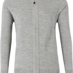 MAERZ Classic Fit CardiganZip Grau