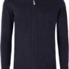 MAERZ Superwash Classic Fit CardiganZip Navy