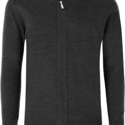 MAERZ Superwash Classic Fit CardiganZip Anthrazit