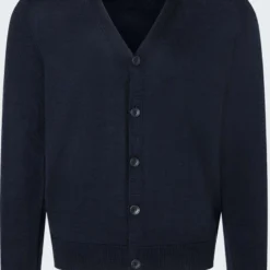 MAERZ Classic Fit Herren Strickjacke Navy