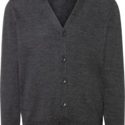 MAERZ Classic Fit Herren Strickjacke Anthrazit