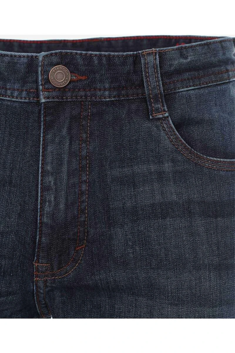 Casa Moda Straight Fit Herren Jeans Dunkelblau 2 Casa Moda Straight Fit Herren Jeans Dunkelblau – Bild 2