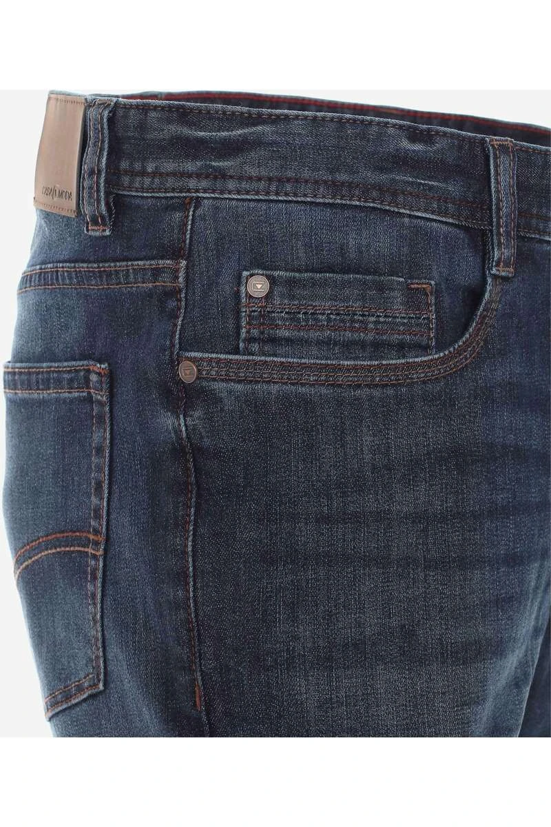 Casa Moda Straight Fit Herren Jeans Dunkelblau 3 Casa Moda Straight Fit Herren Jeans Dunkelblau – Bild 3