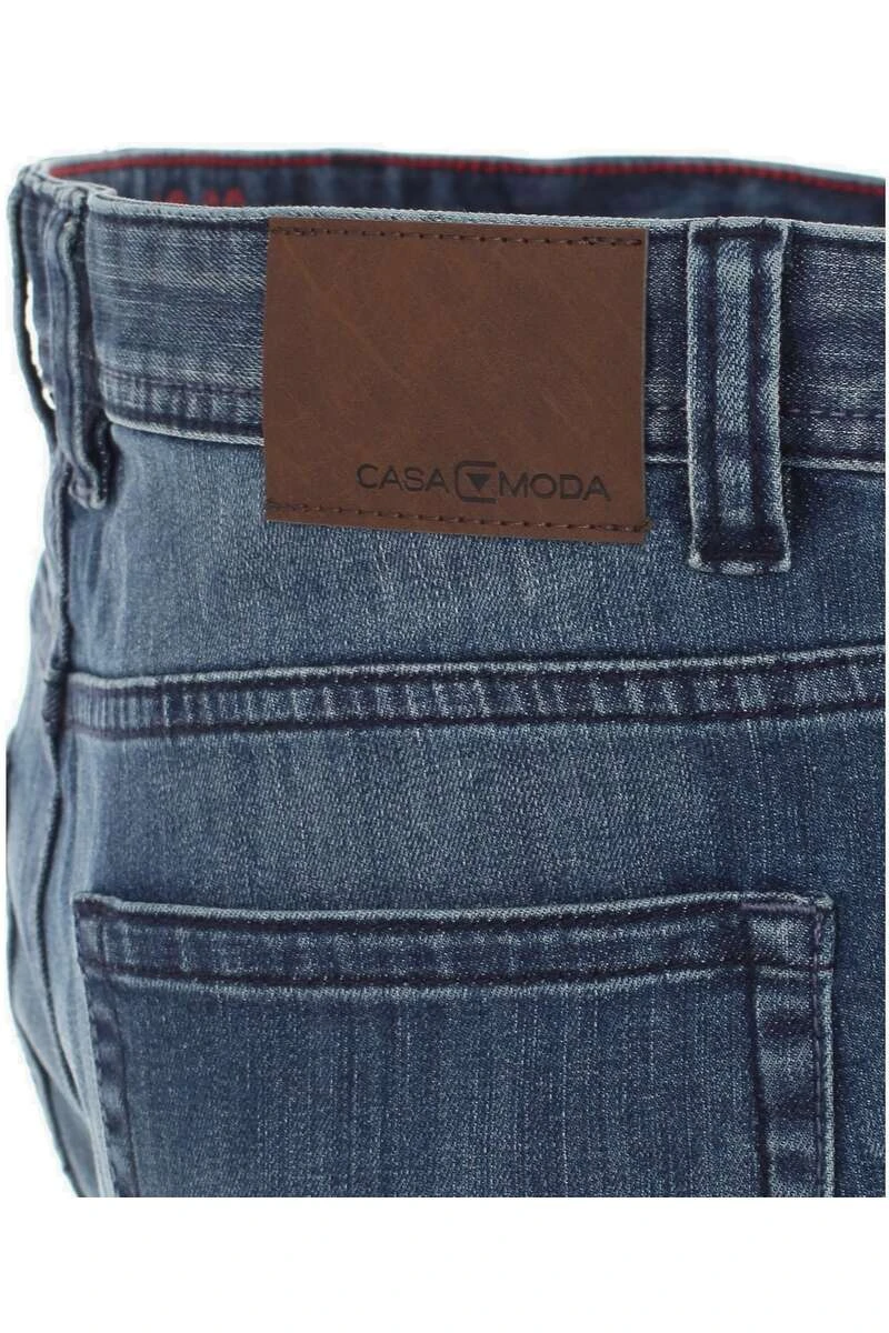 Casa Moda Straight Fit Herren Jeans Blau 4 Casa Moda Straight Fit Herren Jeans Blau – Bild 4
