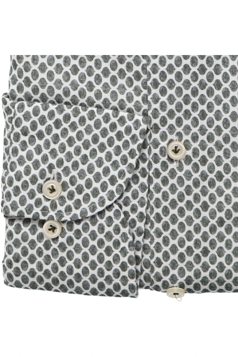 Fakts Slim Fit Hemd Grün, Gemustert 3 Fakts Slim Fit Hemd Grün, Gemustert – Bild 3