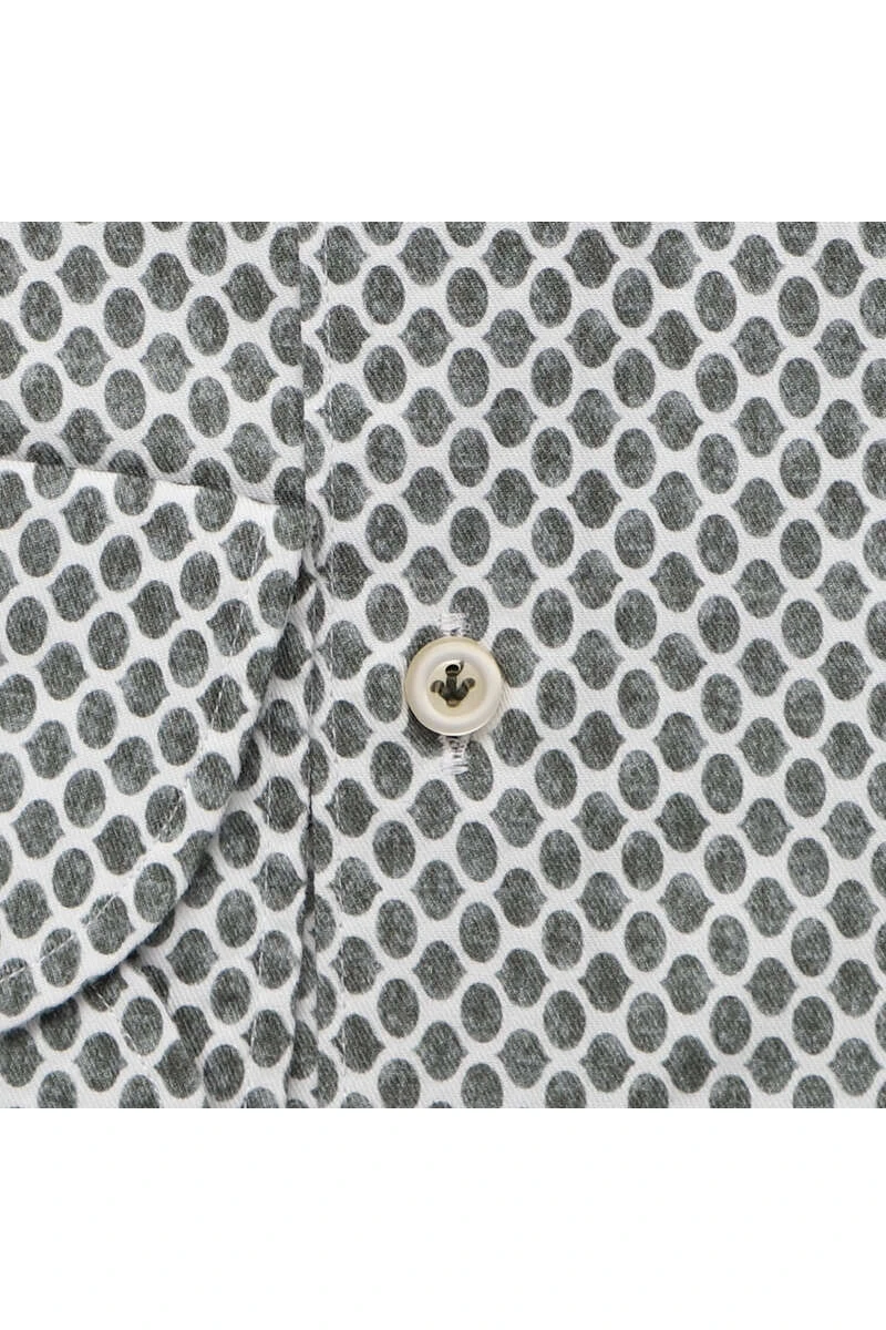 Fakts Slim Fit Hemd Grün, Gemustert 4 Fakts Slim Fit Hemd Grün, Gemustert – Bild 4