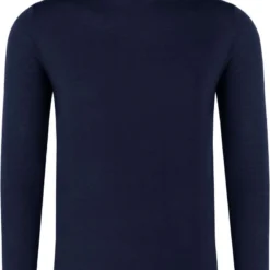 Marvelis Casual Modern Fit Herren Rollkragenpullover Marine