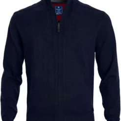 Redmond Herren Strickjacke Zip Nachtblau