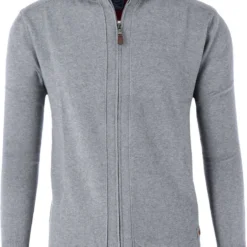 Redmond Regular Fit CardiganZip Grau