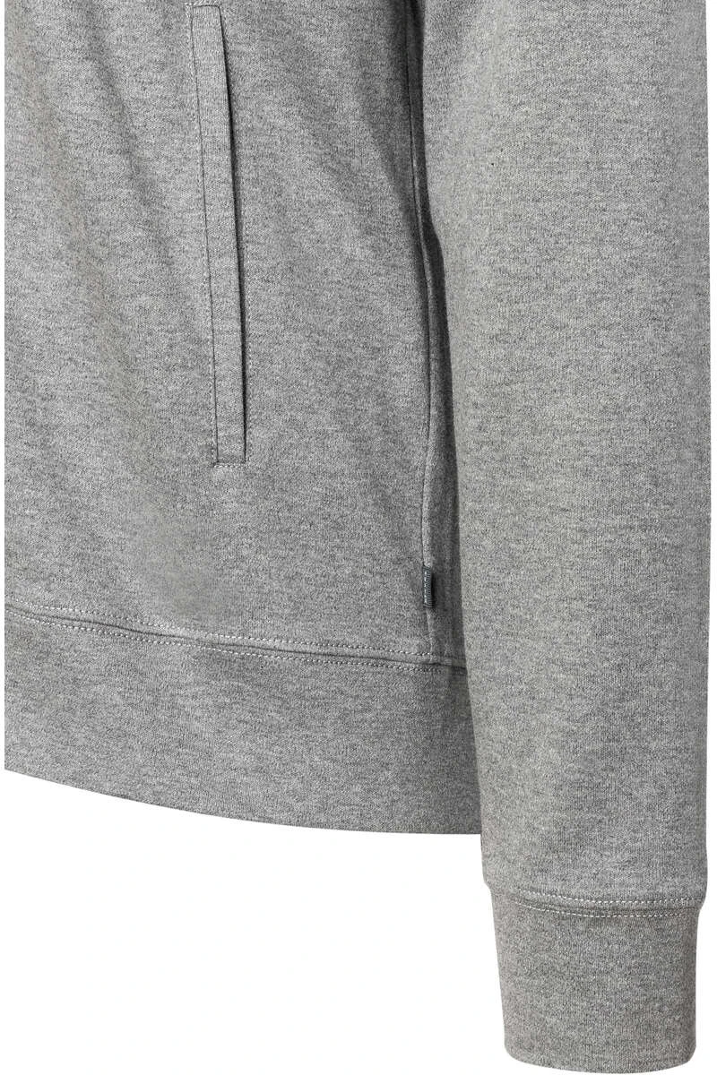 MAERZ Modern Fit Sweatjacke Mit Kapuze Grau 3 MAERZ Modern Fit Sweatjacke Mit Kapuze Grau – Bild 3
