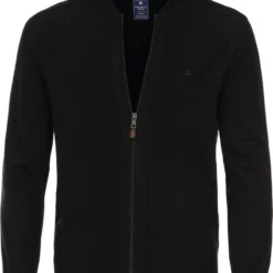 Redmond Casual Regular Fit CardiganZip Schwarz