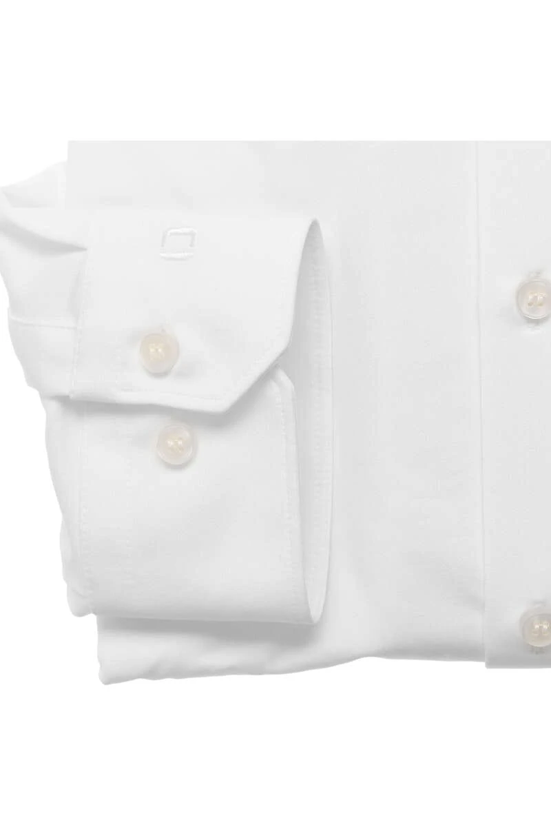 OLYMP No. Six 24/Seven Super Slim Jerseyhemd Weiss, 3 OLYMP No. Six 24/Seven Super Slim Jerseyhemd Weiss, – Bild 3
