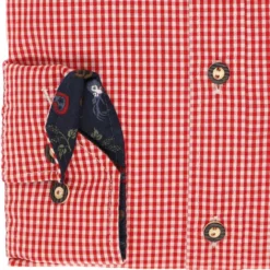Marvelis Modern Fit Trachtenhemd Rot/weiss, Kariert 7 Marvelis Modern Fit Trachtenhemd Rot/weiss, Kariert -Angebote Pierre Cardin Store 6910 64 35 2 800