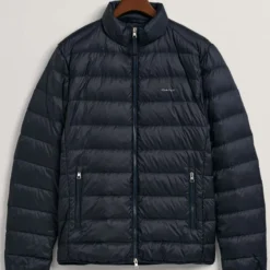 GANT Regular Fit Herren Steppjacke Zip Navy