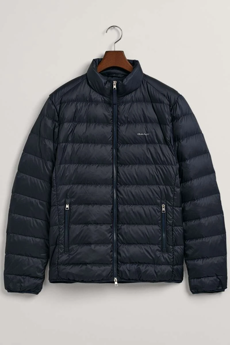 GANT Regular Fit Herren Steppjacke Zip Navy 1 GANT Regular Fit Herren Steppjacke Zip Navy