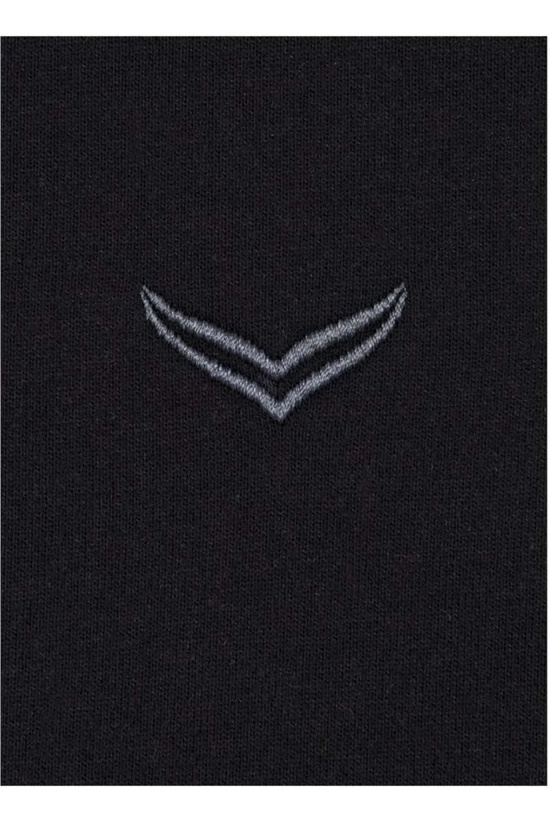 TRIGEMA Jacke Sweatjacke Mit Kapuze Schwarz 3 TRIGEMA Jacke Sweatjacke Mit Kapuze Schwarz – Bild 3