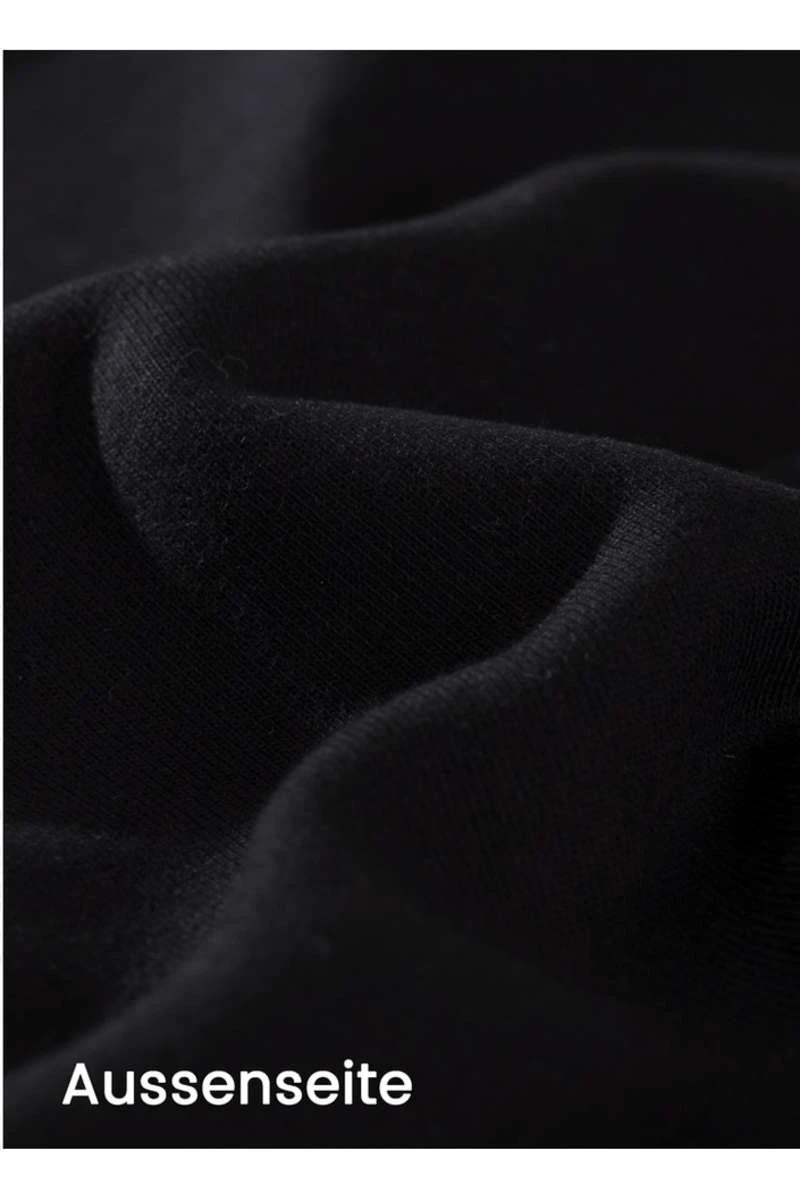 TRIGEMA Jacke Sweatjacke Mit Kapuze Schwarz 4 TRIGEMA Jacke Sweatjacke Mit Kapuze Schwarz – Bild 4