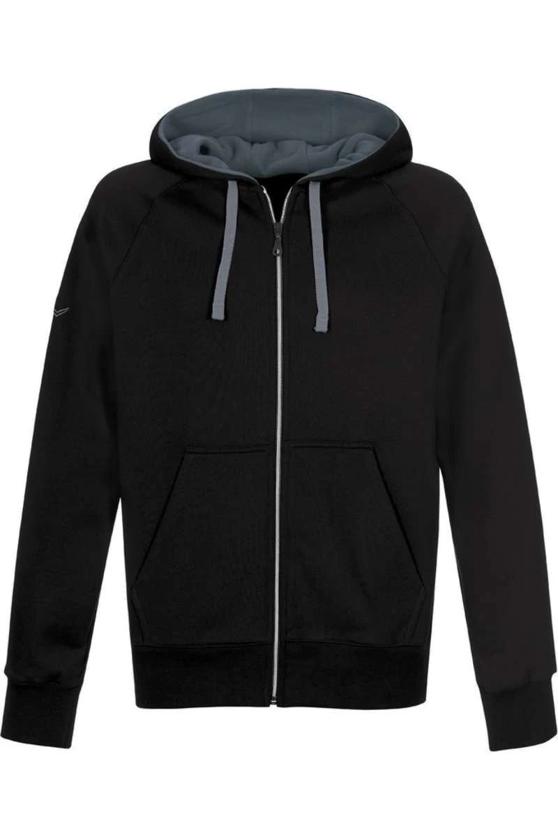 TRIGEMA Jacke Sweatjacke Mit Kapuze Schwarz 1 TRIGEMA Jacke Sweatjacke Mit Kapuze Schwarz