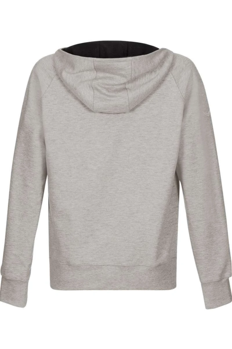 TRIGEMA Jacke Sweatjacke Mit Kapuze Hellgrau 2 TRIGEMA Jacke Sweatjacke Mit Kapuze Hellgrau – Bild 2
