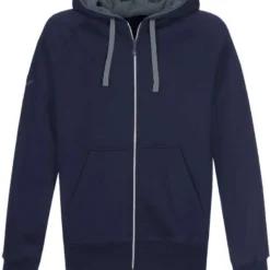 TRIGEMA Jacke Sweatjacke Mit Kapuze Dunkelblau