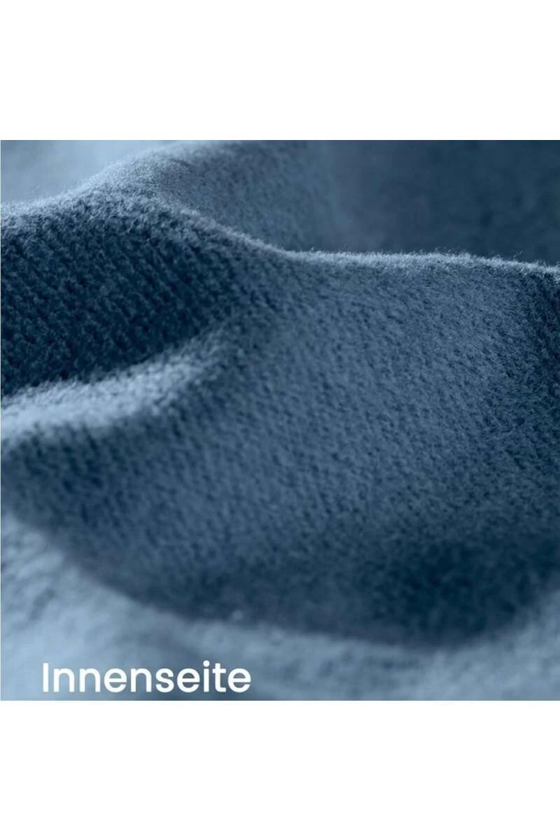 TRIGEMA Comfort Fit Sweatjacke Mit Kapuze Zip Petrol 4 TRIGEMA Comfort Fit Sweatjacke Mit Kapuze Zip Petrol – Bild 4