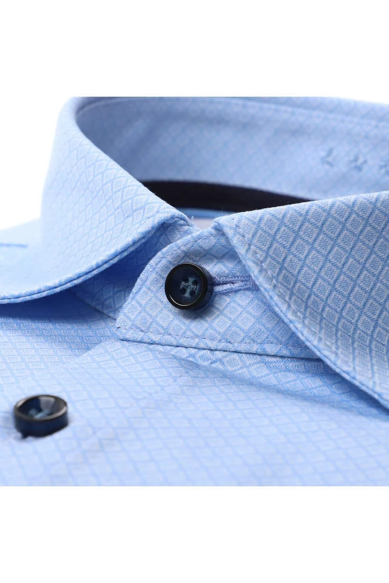 Marvelis Dynamic Flex Modern Fit Hemd Bleu, Gemustert 2 Marvelis Dynamic Flex Modern Fit Hemd Bleu, Gemustert – Bild 2