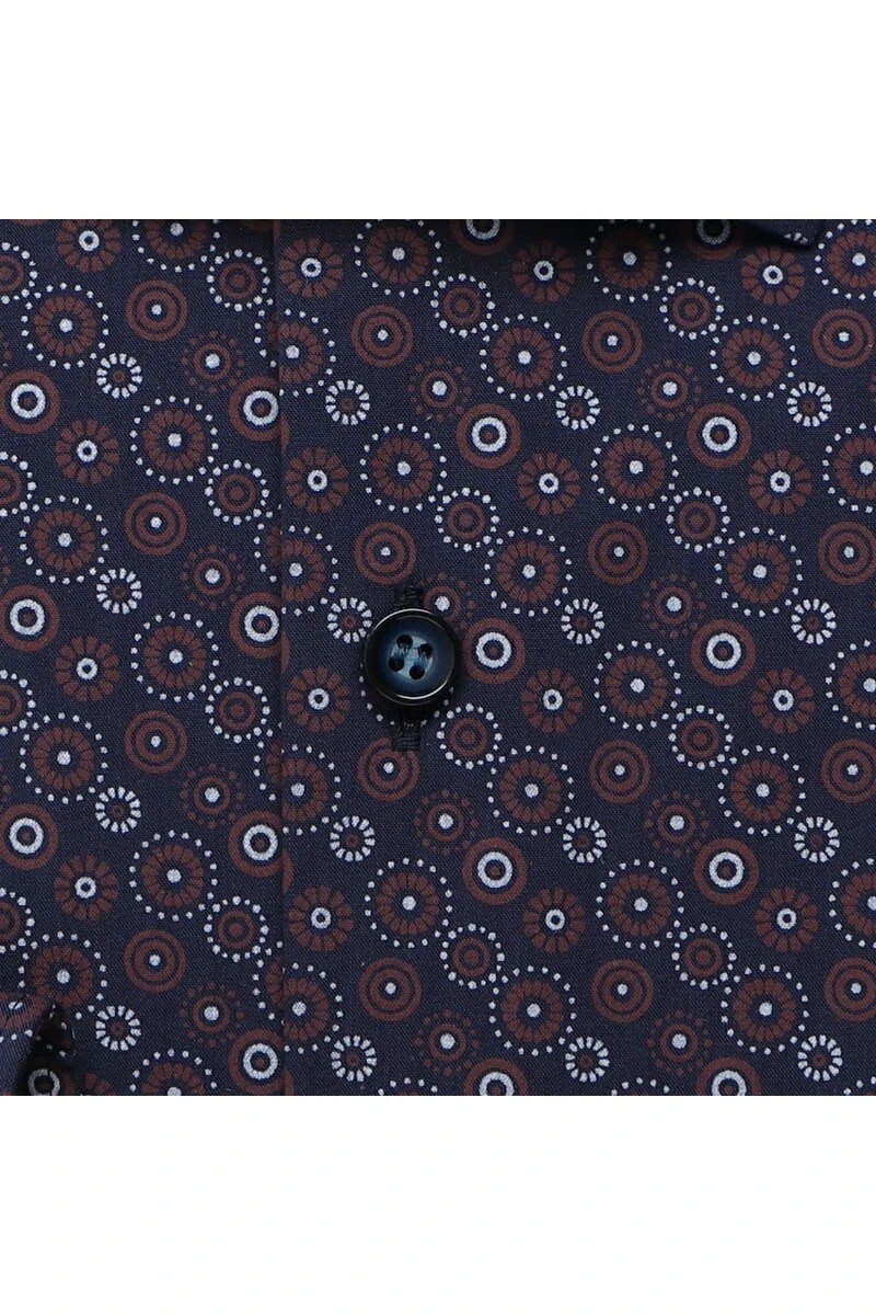 Marvelis Dynamic Flex Modern Fit Hemd Rot, Gemustert 4 Marvelis Dynamic Flex Modern Fit Hemd Rot, Gemustert – Bild 4