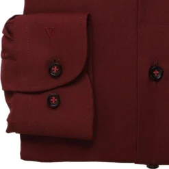 Marvelis Dynamic Flex Modern Fit Hemd Rot, Einfarbig -Angebote Pierre Cardin Store 7640 24 35 2 800