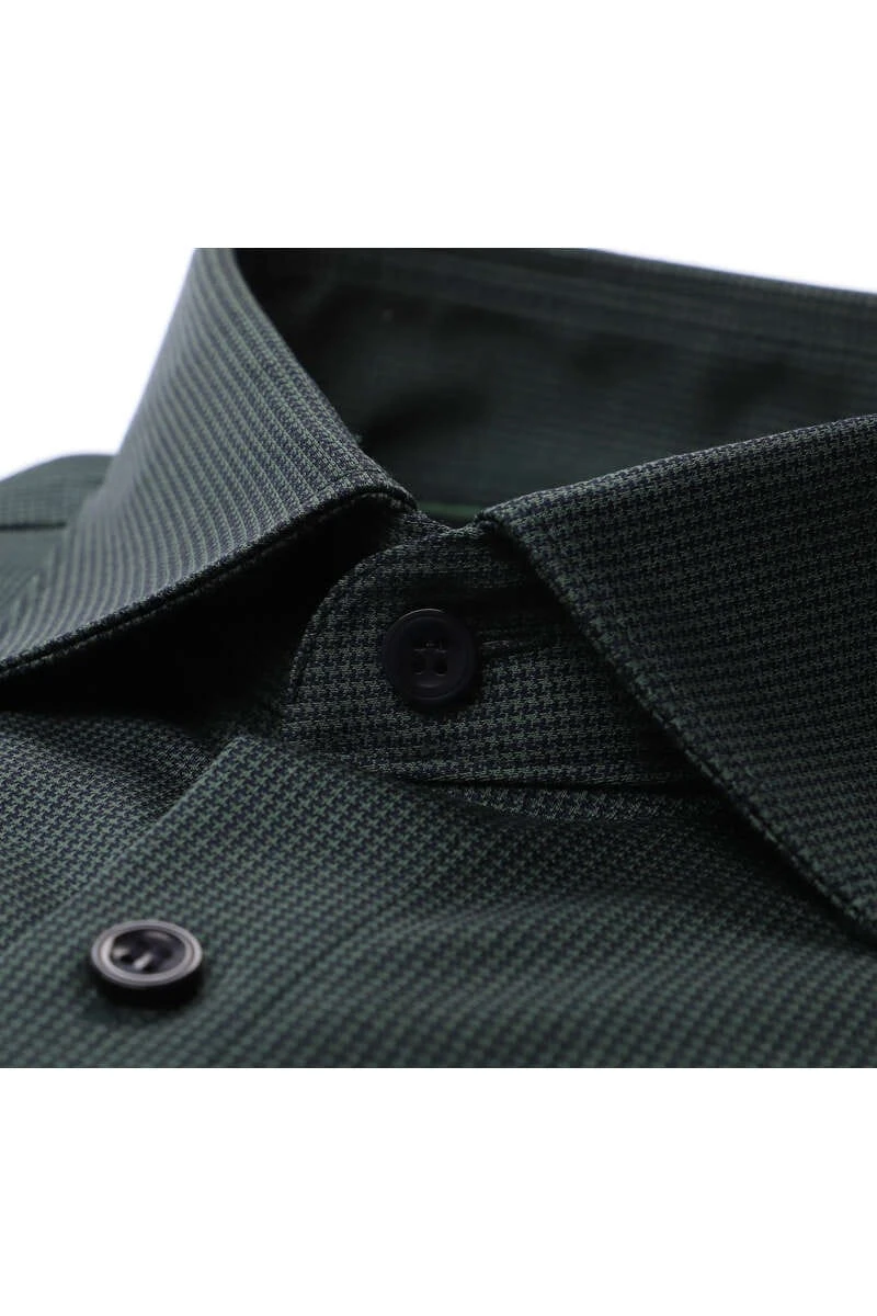 Marvelis Performance Body Fit Jerseyhemd Blau/grün, Faux-uni 2 Marvelis Performance Body Fit Jerseyhemd Blau/grün, Faux-uni – Bild 2