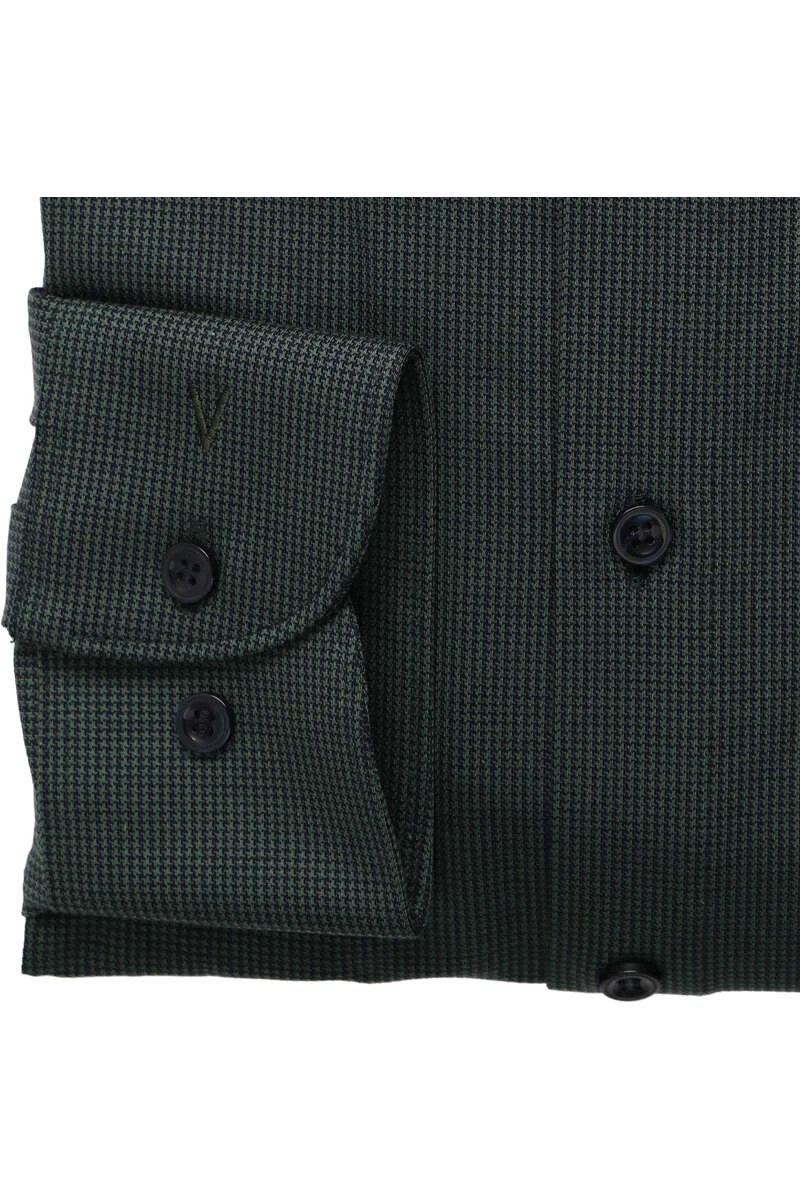 Marvelis Performance Body Fit Jerseyhemd Blau/grün, Faux-uni 3 Marvelis Performance Body Fit Jerseyhemd Blau/grün, Faux-uni – Bild 3