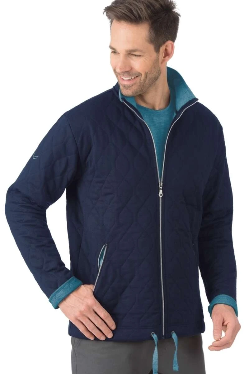 TRIGEMA Comfort Fit Herren Steppjacke Navy 1 TRIGEMA Comfort Fit Herren Steppjacke Navy