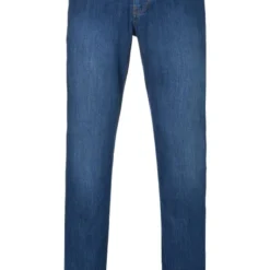 Brax Regular Fit Five-Pocket Herren Jeans Blue-washed