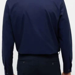 ETERNA Comfort Fit Hemd Navy, Einfarbig 11 ETERNA Comfort Fit Hemd Navy, Einfarbig -Angebote Pierre Cardin Store 8100 EA39 09 9 800
