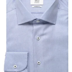 ETERNA 1863 Modern Fit Hemd Blau, Strukturiert