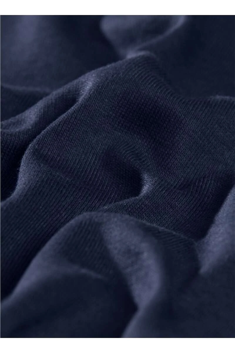 TRIGEMA Comfort Fit Herren Rollkragenpullover Navy 3 TRIGEMA Comfort Fit Herren Rollkragenpullover Navy – Bild 3