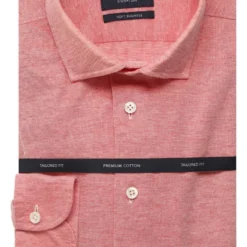 OLYMP SIGNATURE Soft Business Tailored Fit Hemd Rot,