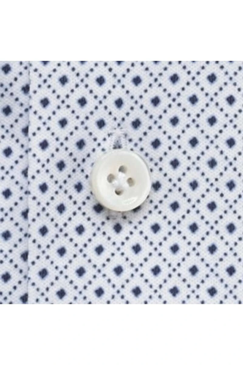 OLYMP SIGNATURE Soft Business Tailored Fit Jerseyhemd Bleu, Gemustert 5 OLYMP SIGNATURE Soft Business Tailored Fit Jerseyhemd Bleu, Gemustert – Bild 5