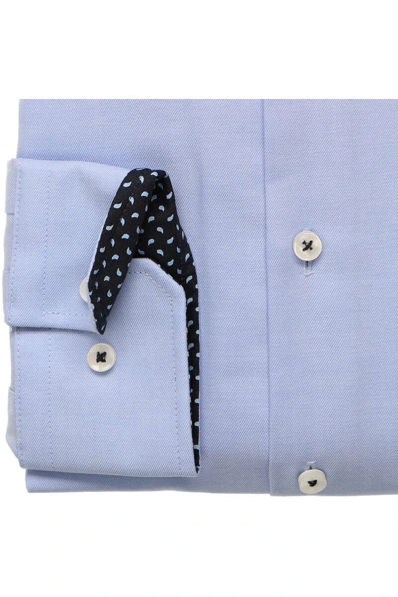 Seidensticker X-Slim Hemd Hellblau, Einfarbig 3 Seidensticker X-Slim Hemd Hellblau, Einfarbig – Bild 3