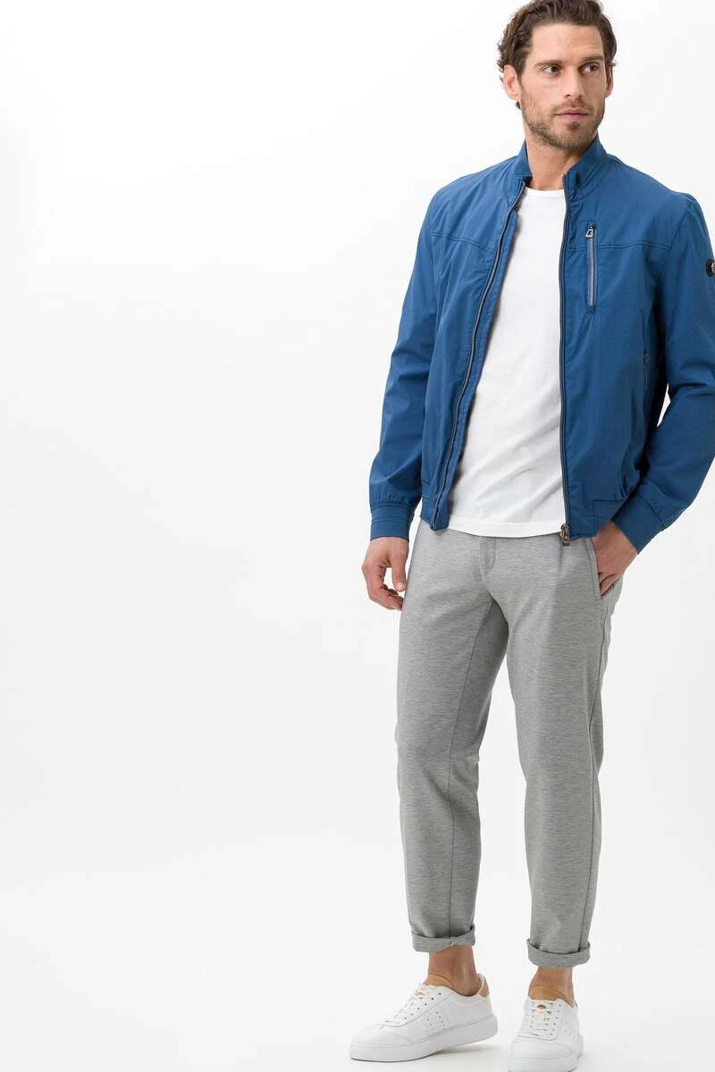 Brax Normal Fit Herren Übergangsjacke Indigo 3 Brax Normal Fit Herren Übergangsjacke Indigo – Bild 3