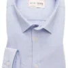 Blue Crane Slim Fit Hemd Hellblau, Einfarbig
