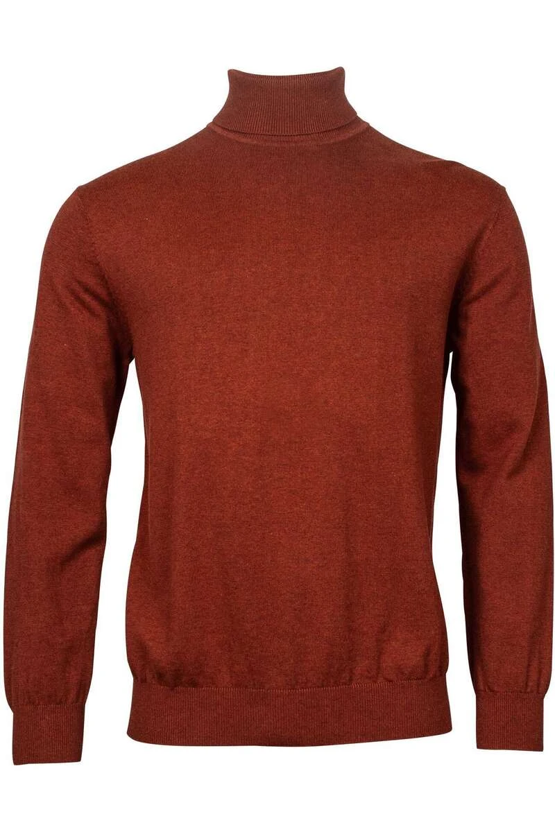 Baileys Tailored Fit Herren Rollkragenpullover Rost 1 Baileys Tailored Fit Herren Rollkragenpullover Rost