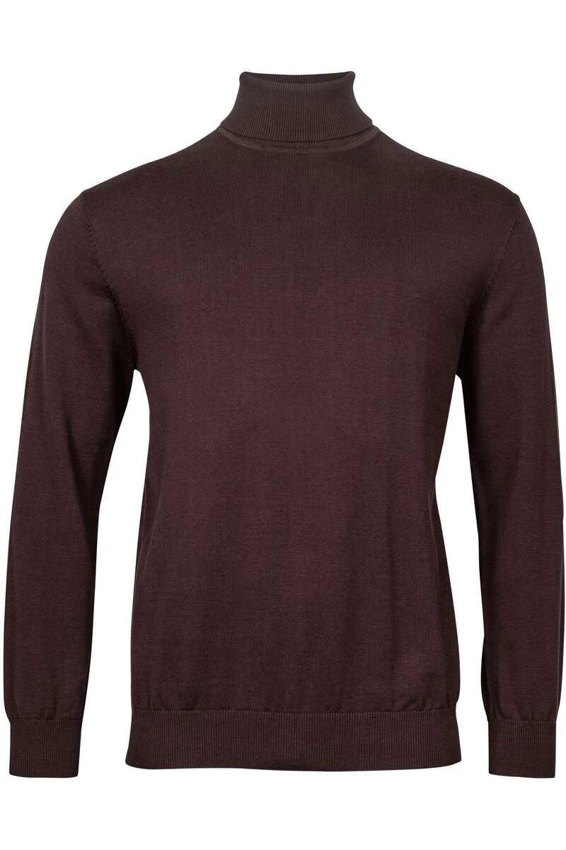 Baileys Tailored Fit Herren Rollkragenpullover Dunkelbraun 1 Baileys Tailored Fit Herren Rollkragenpullover Dunkelbraun