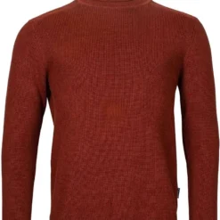 Baileys Tailored Fit Herren Rollkragenpullover Rot