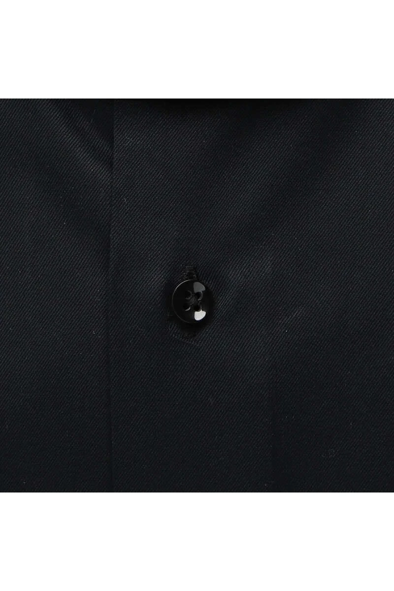 Circle Of Gentlemen Addie Slim Fit Hemd Schwarz, Einfarbig 4 Circle Of Gentlemen Addie Slim Fit Hemd Schwarz, Einfarbig – Bild 4
