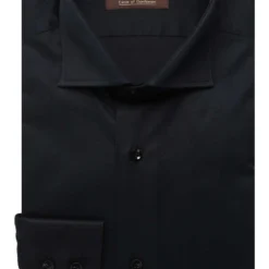 Circle Of Gentlemen Addie Slim Fit Hemd Schwarz, Einfarbig