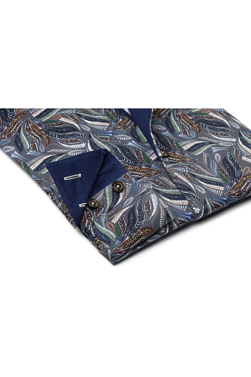 Circle Of Gentlemen Slim Fit Hemd Hellgrau, Gemustert 3 Circle Of Gentlemen Slim Fit Hemd Hellgrau, Gemustert – Bild 3